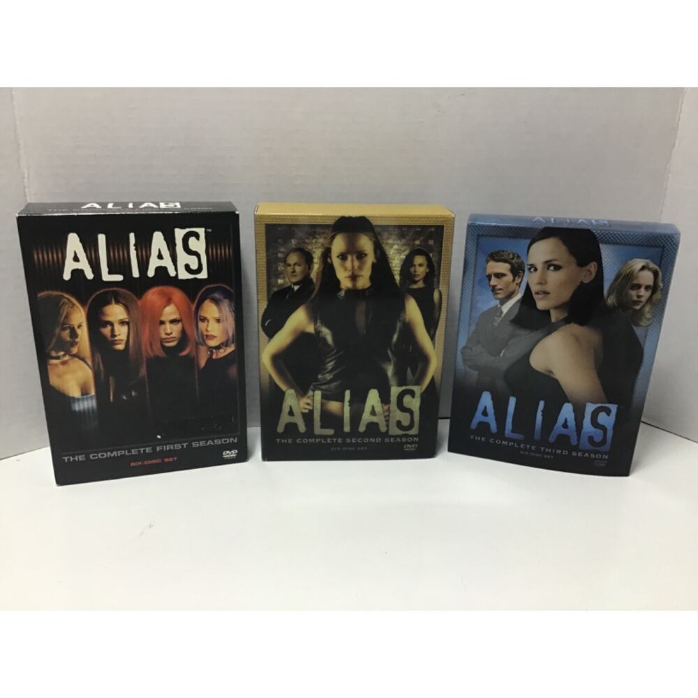 ALIAS Complete Seasons 1-3 DVD Box Set 18 Discs Jennifer Garner